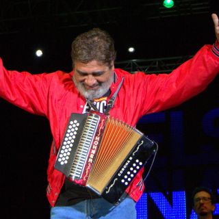 García Márquez bailó al ritmo de Celso Piña