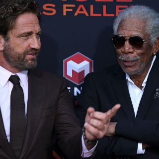Ojalá Morgan Freeman fuera presidente de EU: Gerard Butler