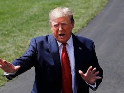 El 62% de los ciudadanos, de acuerdo a una encuesta difundida este jueves, rechazan el trabajo del magnate como presidente. AP / P. Semansky