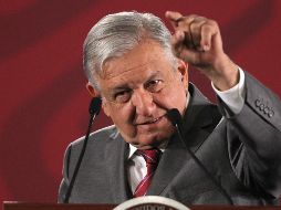 El Mandatario no fue específico con el plan que pretende impulsar mediante la Guardia Nacional para la protección de las mujeres. EFE/ M. Guzmán