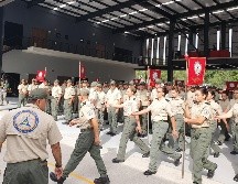 Alfaro señala que entre los apoyos a su esfuerzo se dio en mayo un incremento al salario de los elementos de la corporación en dos mil pesos. EL INFORMADOR/ S. Blanco