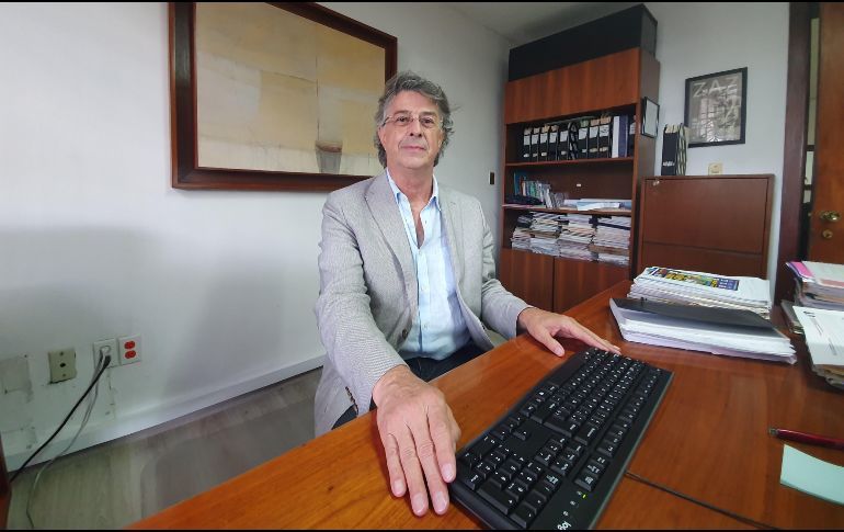 Jacques Petriment. A pesar de que terminará su labor en Guadalajara, deja encaminados varios proyectos para la Alianza Francesa. EL INFORMADOR/J. Pérez