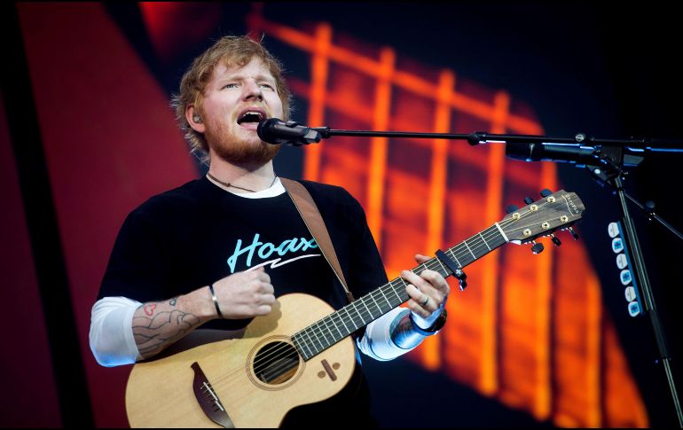 Ed Sheeran ha conseguido una media de 34 mil 541 personas por espectáculo en los 255 conciertos. EFE / ARCHIVO