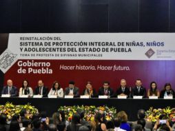 Barbosa prometió que se van a tener nuevas políticas públicas de protección las niñas, niños y adolescentes. TWITTER/@MBarbosaMX