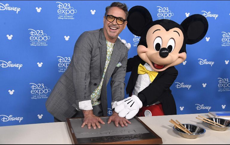 Downey recibió el reconocimiento como Leyenda Disney. AFP / F. Harrison