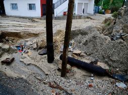 Los municipios de Guasave, Elota, El Rosario, Mocorito y Mazatlán registraron precipitaciones de 70 a 224 milímetros. EFE/J. Reyes