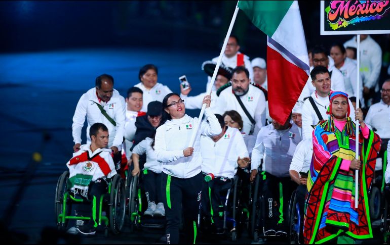 Aspectos de la ceremonia de inauguración de los Juegos Parapanamericanos de Lima 2019. NTX