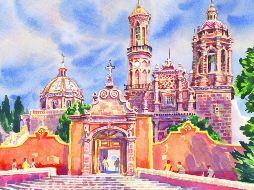 Las calles anchas, la cantera pulida por el Sol otoñal y los vientos que llegan desde el Norte reciben a los viajeros. ESPECIAL / J. Monroy