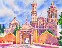 Las calles anchas, la cantera pulida por el Sol otoñal y los vientos que llegan desde el Norte reciben a los viajeros. ESPECIAL / J. Monroy