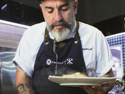 Aquiles Chávez. El chef compartió tips, tiempo y su amor por la cocina con medios tapatíos. EL INFORMADOR / E. Barrera