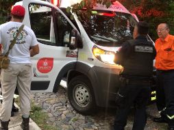 La mujer estaba deshidratada y tenía una contusión en el omóplato izquierdo, por lo que fue trasladada al puesto de socorros Dr. Marios Rivas Souza. ESPECIAL