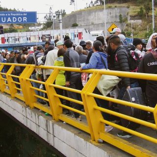 Venezolanos buscan refugio en Ecuador