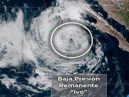 Los desprendimientos nubosos generan el ingreso de nubosidad hacia dicha región. TWITTER / @conagua_clima