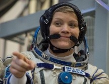 La astronauta Anne McClain accedió a los registros bancarios mientras estaba a bordo de la EEI para vigilar la cuenta conjunta de la pareja, según su abogada. AFP/ARCHIVO