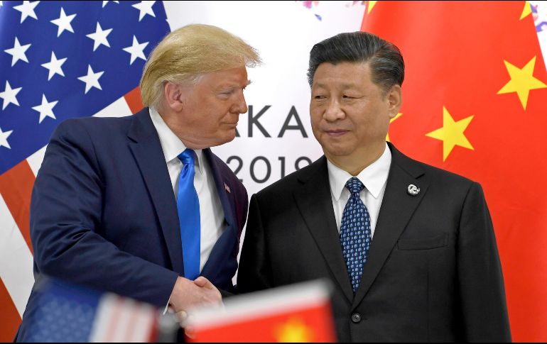 Trump y Xi Jinping acordaron en junio reanudar las negociaciones pero las conversaciones en Shanghai en julio terminaron sin progreso.  AP / S. Walsh