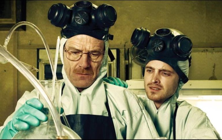 Aaron Paul y Bryan Cranston. SONY PICTURES TELEVISION INC.