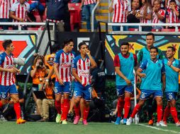Villalpando marcó el único gol de Chivas en el partido del domingo ante Necaxa. EL INFORMADOR / ARCHIVO