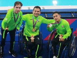 Zárate, quien es jalisciense, se dijo especialmente complacido por haber superado su marca personal en estos Juegos Parapanamericanos. TWITTER / @CONADE