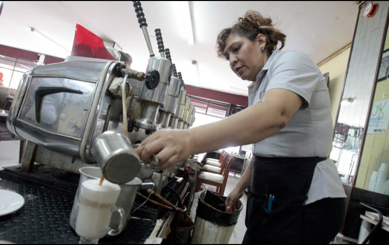 Abrir una cafetería requiere de una inversión que ronda entre 200 a los 250 mil pesos.  EL INFORMADOR/Archivo