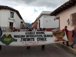 Ésta es la segunda vez que las autoridades locales cierran el plantel educativo, por actos violentos atribuidos a los alumnos. FACEBOOK / Escuela Normal Indígena Intercultural Bilingüe 