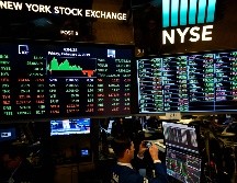 Este martes, el promedio industrial Dow Jones cayó 120 unidades, 0.5%, a 25 mil 777 puntos. AFP/ARCHIVO