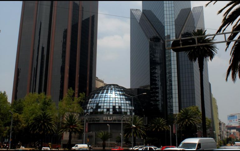 El mercado bursátil mexicano cierra contrario a la Bolsa de Nueva York, que registró pérdidas. NTX/ARCHIVO