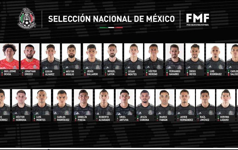 La Selección disputará partidos ante Estados Unidos y Argentina, que se jugarán el 6 y 10 de septiembre. TWITTER/@miseleccionmx