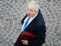 Con la decisión de Johnson, las cámaras cesarán su actividad durante unas cinco semanas en lugar de las tres de receso que estaban previstas. AFP/L. Marin