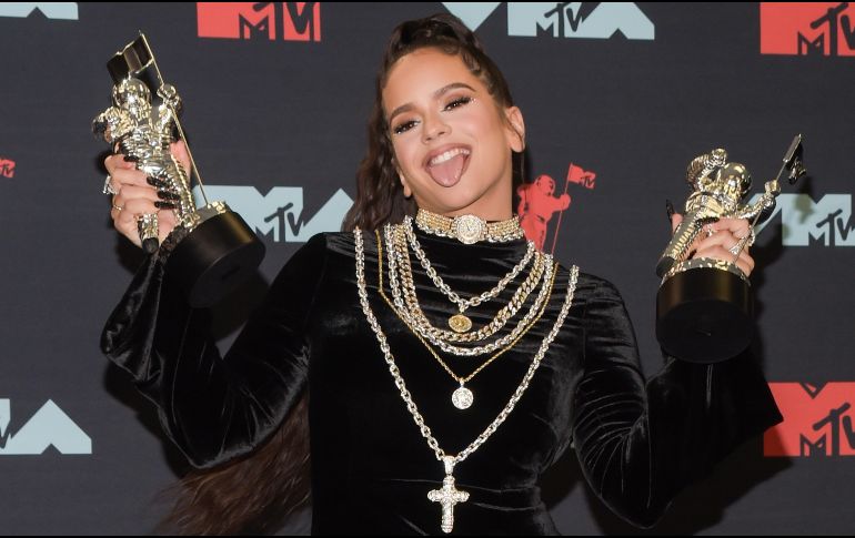 Rosalía se convirtió en la primera española en ganar en los prestigiosos MTV Video Music Awards. EFE / ARCHIVO
