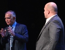 El gobernador Enrique Alfaro asistió a la reunión de empresarios con el Jefe de la Oficina de la Presidencia, Alfonso Romo.. ESPECIAL / Gobierno de Jalisco