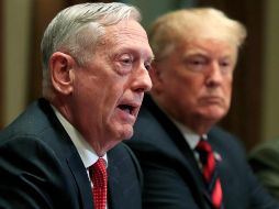 Mattis detalla cómo fueron las primeras conversaciones que mantuvo con Donald Trump, ya presidente electo aunque sin haber tomado posesión todavía. AP/M. Balce