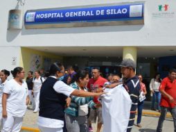 Se reportó que también salió otra persona lesionada en el lugar. TWITTER / @SaludGuanajuato