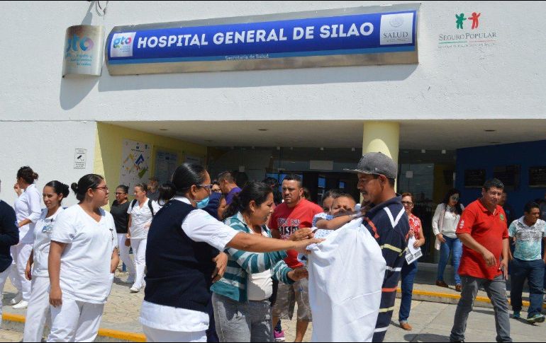 Se reportó que también salió otra persona lesionada en el lugar. TWITTER / @SaludGuanajuato