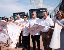 La empresa UNIBUS es la encargada de brindar el servicio de transporte en el puerto jalisciense con 333 unidades que distribuidas en 31 rutas. ESPECIAL/ Gobierno de Jalisco