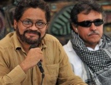 Márquez y Santrich fueron líderes negociadores de las FARC en los diálogos de La Habana. GETTY IMAGES