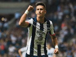 Maxi Meza puso adelante a los Rayados. IMAGO7