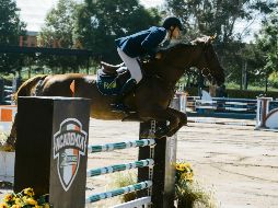 Carlos Rodolfo Molina realiza su recorrido a lomos de “Trebon De La Nutria”. EL INFORMADOR / G. Gallo