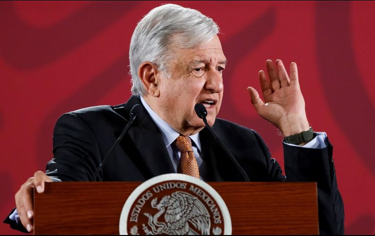 López Obrador pidió este viernes que se aprovechen los estatutos de Morena. EFE/J. Méndez