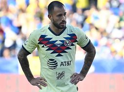 Aguilera vio un segundo cartón amarillo en el duelo de mitad de semana, con el Pachuca, por lo que estaba en riesgo su participación. IMAGO7/E. Espinosa