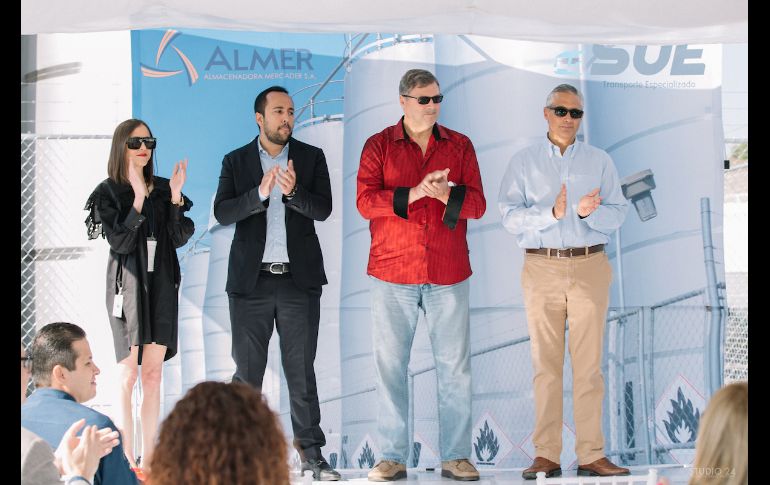 Inauguran tanques de almacenamiento de grado alimenticio