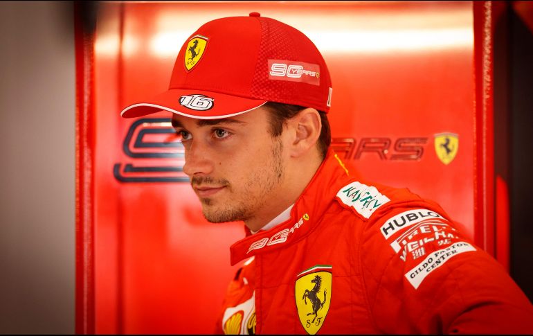 Leclerc confirmó la velocidad mostrada en los ensayos libres de este Gran Premio. EFE / V. Xhemaj