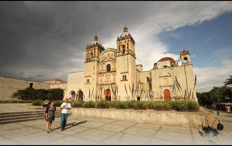 Templo de Santo Domingo. Una de las postales más populares que tiene Oaxaca. EL INFORMADOR / F. González
