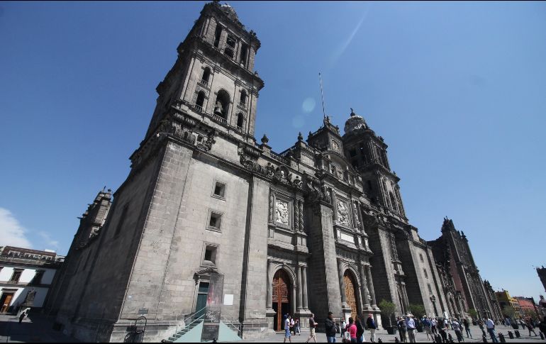 La catedral de la Ciudad de México. Parte integral del Centro histórico de la capital del país. EL INFORMADOR / F. González