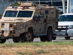 Entre los heridos hay tres oficiales de policía, un patrullero y dos oficiales de policía, uno de Midland y el otro de Odessa. AP/T. Fischer-Midland Daily News