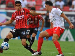 Necaxa y Xolos regalaron un partido entretenido con anotaciones que comenzaron desde temprano. AFP/V. Cruz