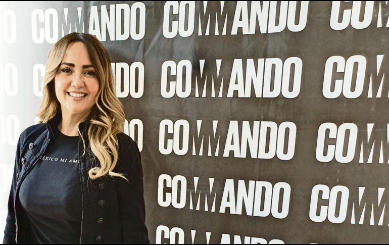 Andrea Legarreta. La actriz estuvo en Guadalajara para inaugurar un gimnasio. EL INFORMADOR / E. Esparza