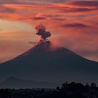 Popocatépetl emite 319 exhalaciones en las últimas 24 horas