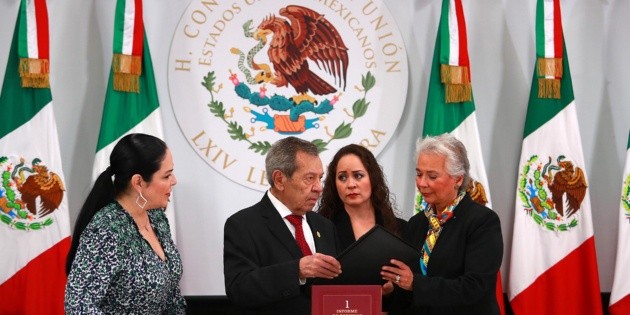 Sánchez Cordero entrega en San Lázaro Primer Informe de Gobierno | El ...