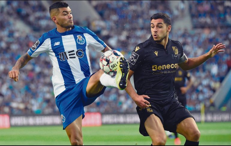 El Porto no deja de presionar en su arranque de temporada. AFP