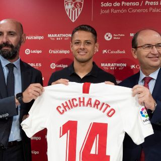 Oficial: Javier ''Chicharito'' Hernández es nuevo jugador del Sevilla